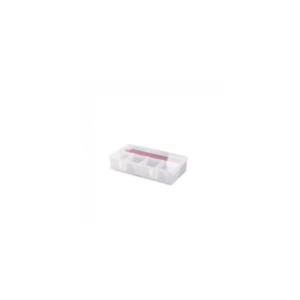 CAIXA ORGANIZADORA PLST 19,1CM*11,2CM*04,1CM C/TP