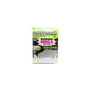 *CAPA MAQ PVC FLANELADO PQ C/ZIPER PLASTLEO