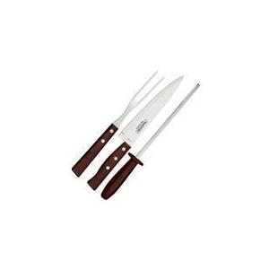 CJ CHURRASCO INOX TRADICIONAL 2PCS TRAMONTINA