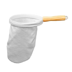 COADOR FLANELA COM ARO PP E CABO DE MADEIRA 130 MM