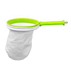 COADOR MALHA COM ARO PP E CABO PP 130 MM COLORIDO