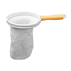 COADOR MALHA DUPLA C/ ARO PP CABO DE MADEIRA 130MM