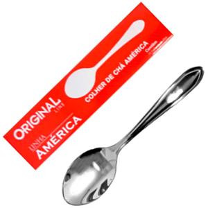 COLHER CHA INOX AMERICA ORIGINAL M12