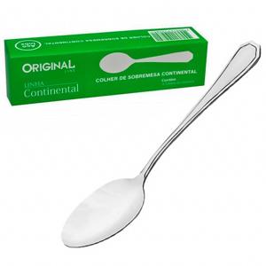 COLHER SOBREMESA INOX CONTINENTAL M12 ORIGINAL
