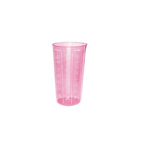 COPO GRADUADO PLST 570ML ROSA INJETEMP