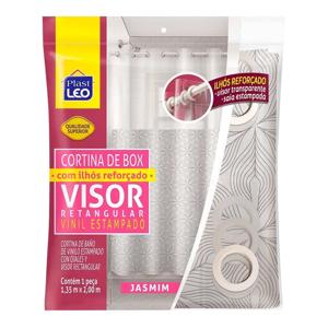 CORTINA BOX C/VISOR SORTIDA PLAST LEO