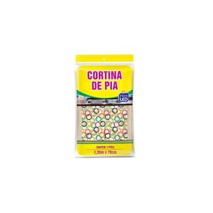 *CORTINA PIA FLANELA 1,35MT*70CM PLASTLEO