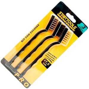 ESCOVA ACO 3PCS STARTOOLS