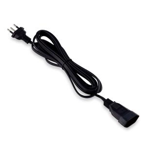 EXTENSAO PROLONGADOR TRIPOLAR 10A 3M BIVOLT PRETO