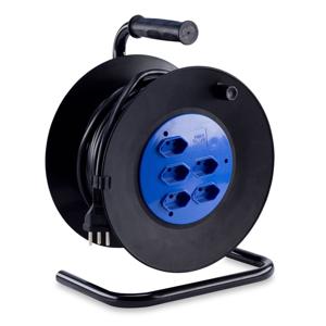 EXTENSAO TRIPOLAR CARRETEL 10A 30M 5 TOMADAS