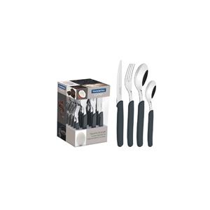 FAQUEIRO CARMEL INOX C/CB PLST AZ 24 PCS