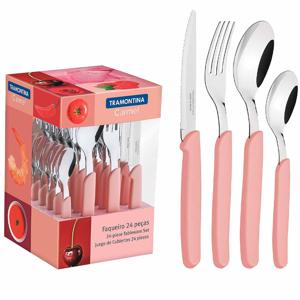 FAQUEIRO CARMEL INOX C/CB PLST CRE 24 PCS