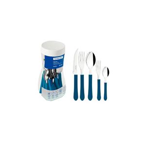 FAQUEIRO INOX LEME C/CB PLST AZ POTE 20 PCS