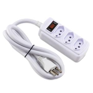 FILTRO DE LINHA 20A 3 TOMADAS TRI BIVOLT 1,5M BR