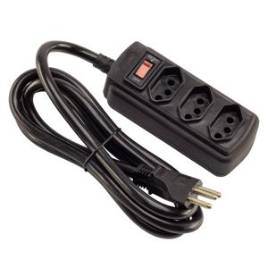 FILTRO DE LINHA 20A 3 TOMADAS TRI BIVOLT 1,5M PR