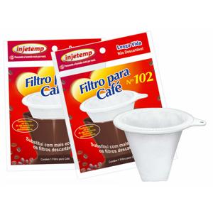 FILTRO LONGA VIDA P/ CAFÉ  TAM. 102