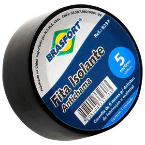 *FITA ISOLANTE ANTICHAMA 05MT BRASFORT M 10