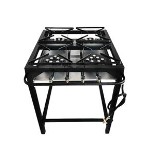 FOGAO SEMI IND 4B CHEF ALTO 780*675*225MM PRETO