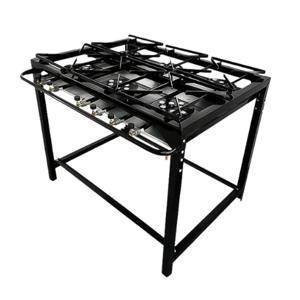 FOGAO SEMI IND 6B CHEF ALTO 970*780*225MM PRETO