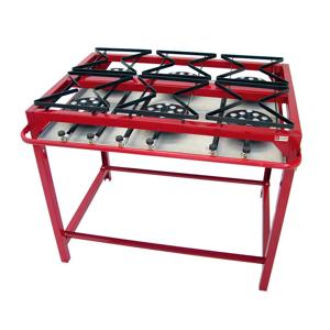 FOGAO SEMI IND 6B CHEF ALTO 970*780*225MM VINHO