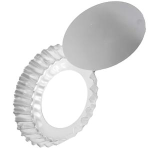 FORMA P/TORTA MACA FUNDO FALSO ALUM 09 FEST PT 12