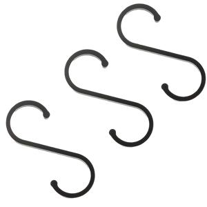 *GANCHO MULTI USO TIPO "S" BLACK PT 03