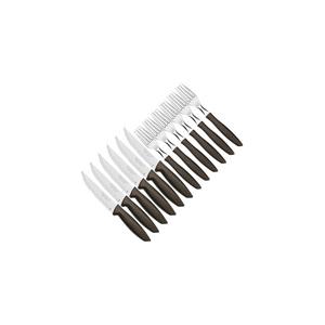 JOGO CHURRASCO INOX 12 PCS POLYWOOD MARR TRAM