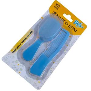 *KIT 01PENTE/01ESCOVA TURQUESA CART BOVOLIN