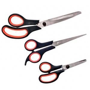KIT TESOURA INOX 03PCS BASIC P/CABELO C/APOIO