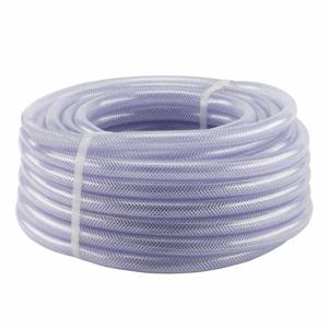 MANGUEIRA TRANCADA 3/4" TRANSPARENTE ROLO C/ 50M