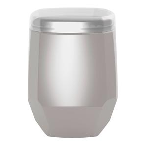 PORTA ALGODAO/COTONETE DIAMANTE CREME