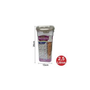 PORTA MANTIMENTO 2,5L CRISTAL HERM 1621