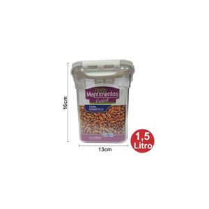PORTA MANTIMENTO MULTUSO 01,5L CRISTAL HERM 1898