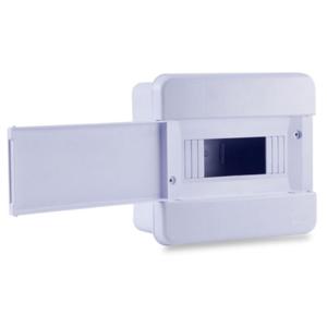 QUADRO DE DISTRIB P/ EMBUTIR  8 DISJUNTORES DIN BR