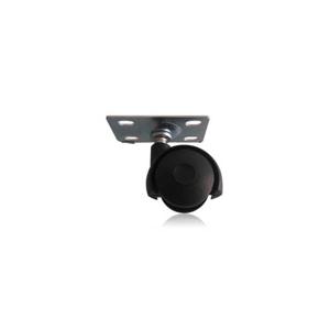RODIZIO PLAST 38MM CHAPA PR PT 04