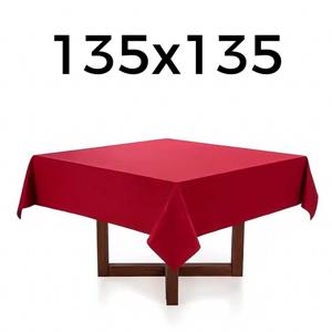 TOALHA MESA QUAD 135*135 CM 04 LUGARES KELLY