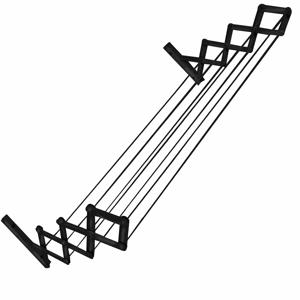VARAL SANFONADO 1MT 21710 BLACK SECALUX